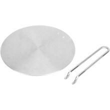 Adaptateur à induction en acier inoxydable, plaque chauffante pour casseroles non inductives à conduction thermique rapide pour cuisinières à gaz