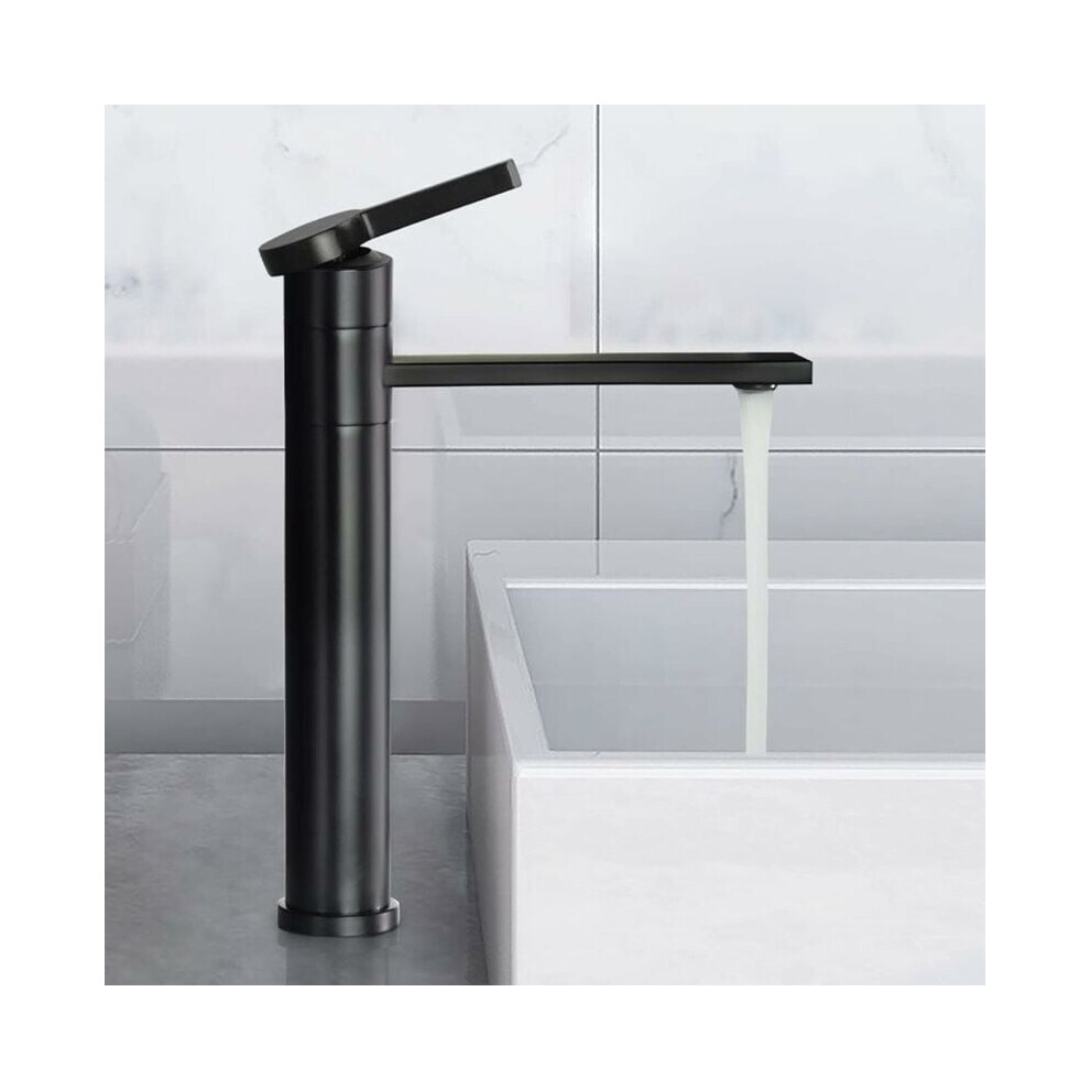 Solid Brass Material Bathroom Vessel Faucet, Industrial Style Tall Bathroom Faucet Non-Toxic, Easy Installation For Your Home 9358999115399