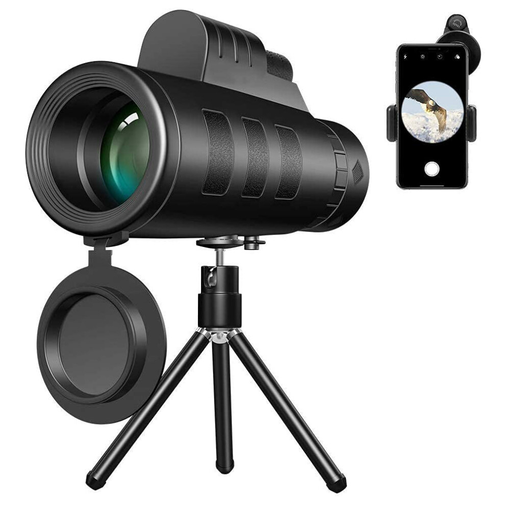 Monocular Telescope With Smartphone Holder For Bird Watching Hunting Travel Sightseeing Light 9044945736168