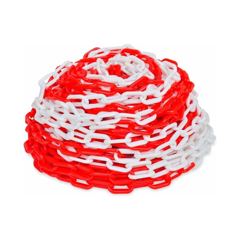 Flexible And Cuttable Plastic Chain Barriers, Universal Size For Crowd Control, Weatherproof And Durable High Strength Plastic, Marking Perimeters 9169997693532