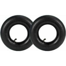 Compatibles avec une large gamme d'équipements, chambres à air haute performance pour pneus 4.10/3.50-4 pouces, gonflage facile grâce à la valve