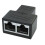 Διαχωριστής δικτύου Ethernet LAN με λειτουργία Plug and Play, προσαρμογέας διαχωριστή RJ451 σε 1