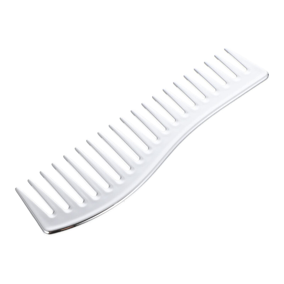 Wide Tooth Styling Comb for Men, Detangling Wet and Dry Hair, Compact Ergonomic Grip