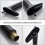 QuickClean Kitchen Basin Faucet, Matte Black Grade A Solid Brass Body, Ceramic Valve for Home Sinks and Granite Counters 4