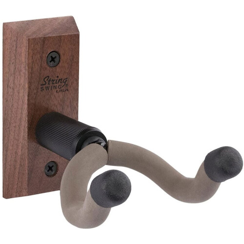 Κρεμάστρα τοίχου κιθάρας για ακουστικές ηλεκτρικές κιθάρες, βάση από φυσικό
