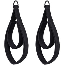 Alças de ginástica com argolas em D, estilosas para complementar o equipamento de treino e melhorar os níveis de energia.