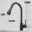 Innovative 2 Function Sprayer Kitchen Faucet with Easy Installation Process, Enhancing Your Cooking Experience with Stylish Matte Black Finish 4