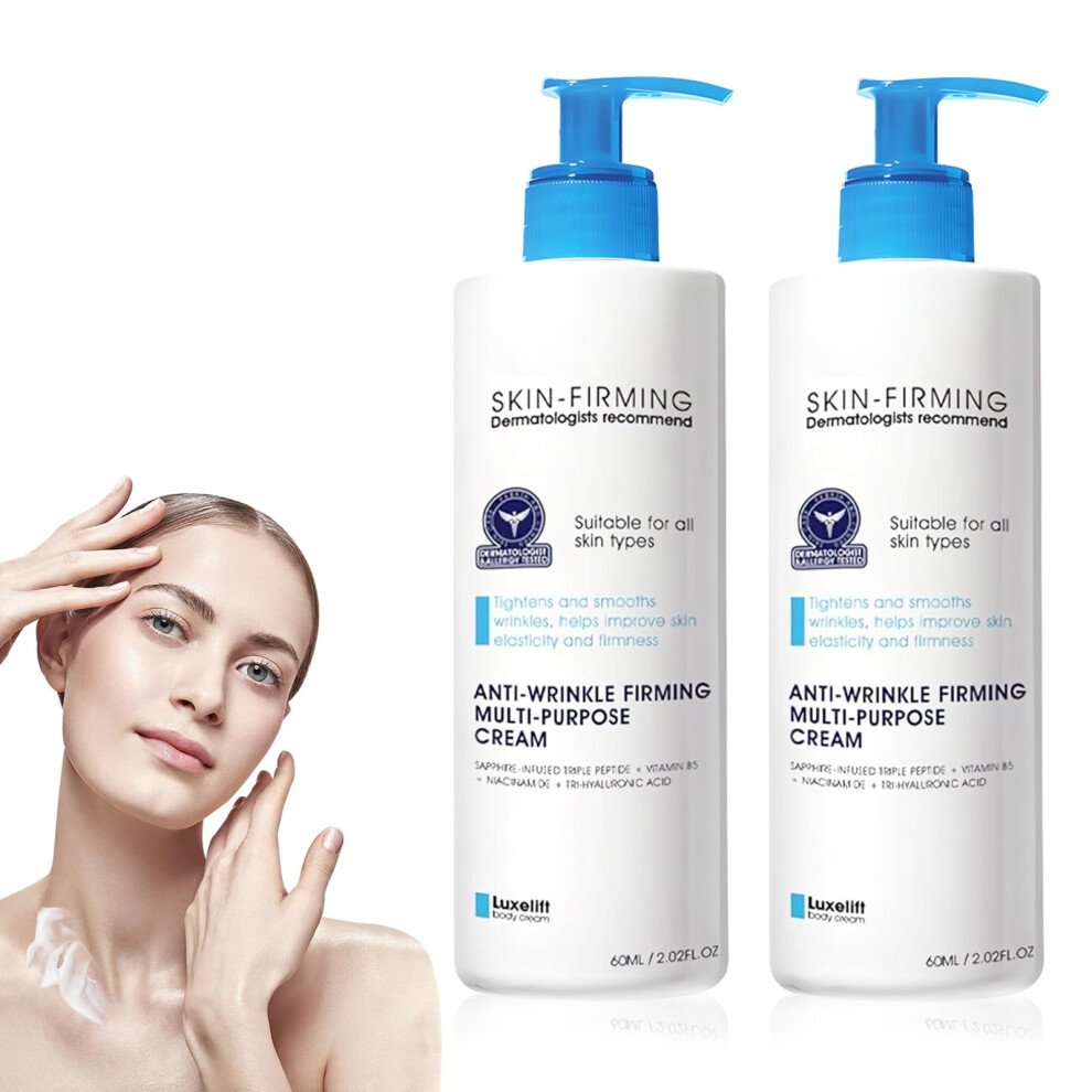 Cream Anti Aging Firming Face Dual Pack With Deep Hydration And Wrinkle Reduction