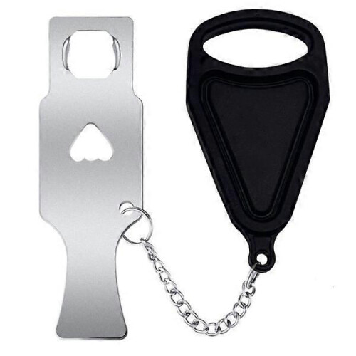 (C)Anti-theft door lock for travel, portable lock