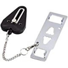 (A) Anti-theft door lock for travel, portable lock