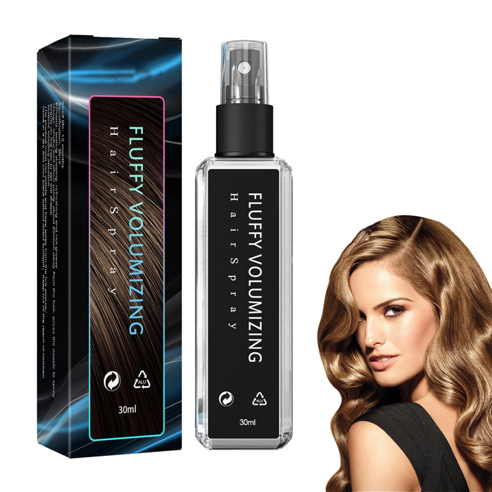 Volumizing Hair Spray with Natural Plant Protein, Lightweight NonSticky Hair Thickening 30ml