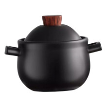 Ceramic Casserole Pot with Lid for Stews, Temperature Resistant Cookware for Induction and Everyday Cooking