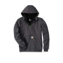 (L,male,Carbon heather)2025 Carhartt Wind Fighter Midweight Relaxed Fit Full Zip Hoodie 101759