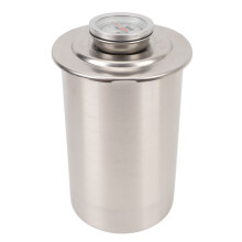 Cubeta de carne al vapor tipo 2, 23.32oz acero inoxidable