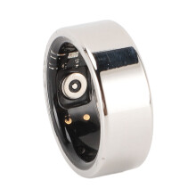 Bague connectée 20 mAh Taille 9 argent IP67 BLE 5.0
