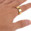 Smart Ring Gold 7, 20 mAh, IP67, BLE 5.0 Tracker 7