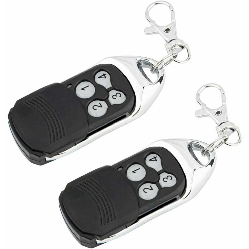 Heavy Duty Garage Remote Duplicator, Compact Pocket Sized 4 Button Device For Gate Garage Door Control, Supports Hopping Coding Type 2260 1527 2240 9009791549928