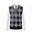 (XL,Dark Blue)Men's Cashmere Wool Blend V-Neck Sleeveless Pullover Sweater 1
