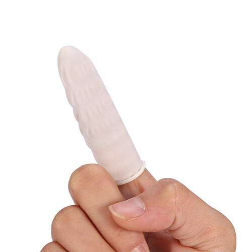 Anti-Static Finger Cots, Disposable Fingertips Protector with Thick and Sturdy Construction, Flexible Rubber Tips for Safe Handling in Electronics, 2