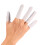 Anti-Static Finger Cots, Disposable Fingertips Protector with Thick and Sturdy Construction, Flexible Rubber Tips for Safe Handling in Electronics, 6