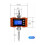 Portable Digital Crane Scale, High Definition Display for Easy Reading in Various Environments (Blue) 2
