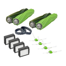 iRobot Roomba alkatrészek, Roomba E5E6E7i7i7+ i6i8i3i4Plus3150E&i sorozattal kompatibilis, dupla, több felületű gumikefékkel