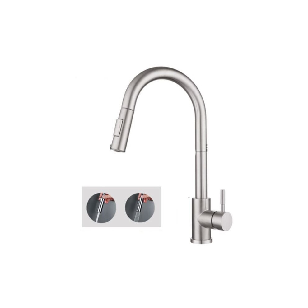 Contemporary Kitchen Faucet, Abs Bubbler Filters Sediment For Cleaner Water, Noise Reduction Ensures Quiet Operation, Water Savings Up To 50% 9358999128016