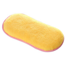 Esponja de lavar louça com textura macia e alta absorção de água, design de dupla camada para uma limpeza suave e material durável, multiuso.