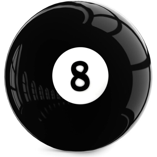 Μπάλα πισίνας με τυπικό μέγεθος #8, κατασκευασμένη από υψηλής ποιότητας