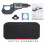 Digital Micrometer for Precision Measuring, Large LCD Display High Accuracy Measuring Tool with Inch Metric Conversion, Durable Construction for 3