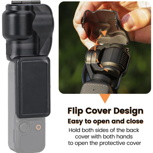 Προστατευτικό κάμερας Gimbal για DJI Osmo Pocket3, προστασία πλήρους οθόνης με σχεδιασμό 1