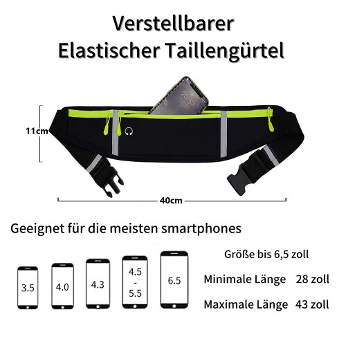 Τσάντα μέσης για τσάντες, μοντέρνες τσάντες μέσης με σχεδιασμό οπών για 1