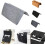 Bedside Storage Organizer with Compartments for Small Items and Phone Holder in Black 3