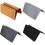 Bedside Storage Organizer with Compartments for Small Items and Phone Holder in Black 4
