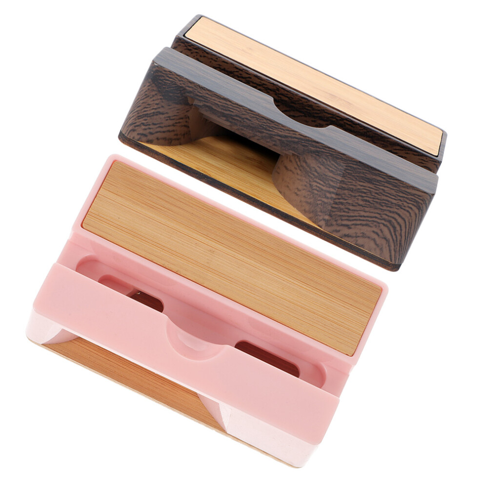 8Pcs Multifunctional Wooden Phone Holder Desktop Stand Assorted Colors 3621955964628
