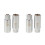 4Pcs Chrome Vanadium Spark Plug Removal Tool Set for Car Repair Silver 9