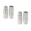 4Pcs Chrome Vanadium Spark Plug Removal Tool Set for Car Repair Silver 6