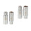 4Pcs Chrome Vanadium Spark Plug Removal Tool Set for Car Repair Silver 4
