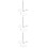 3Sets Silver Stainless Donut Display Stand Wedding Banquet 9