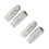 4Pcs Chrome Vanadium Spark Plug Removal Tool Set for Car Repair Silver 7
