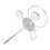 3Sets Silver Stainless Donut Display Stand Wedding Banquet 2