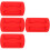 4Pcs Silicone Toaster Protective Covers Red Kitchen Appliance Lids 9