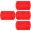 4Pcs Silicone Toaster Protective Covers Red Kitchen Appliance Lids 8