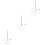 3Sets Silver Stainless Donut Display Stand Wedding Banquet 7