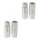 4Pcs Chrome Vanadium Spark Plug Removal Tool Set for Car Repair Silver 8
