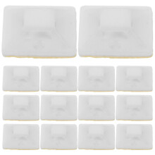 1500Pcs Plastic Zip Tie Mounts Adhesive Cable Management Clips White