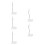5Pcs Versatile White Plastic Figure Stand for Action Figure Display 7