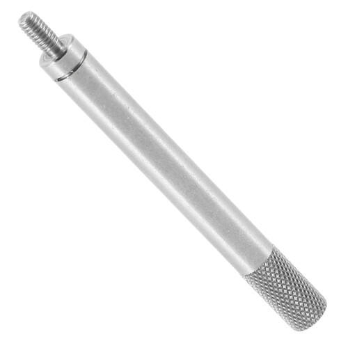 5Pcs Rust-Resistant Iron Dial Indicator Extension Rods Silver DIY Kit