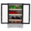 3Pcs Mini Plastic Fridge with Double Doors Dollhouse Decor 2