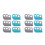 12Pcs Multi-Surface Lint Remover for Pet Beds Sofas and Cars 4